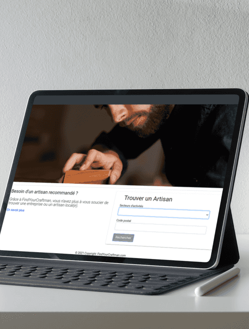 Find a Local Craftman Concept